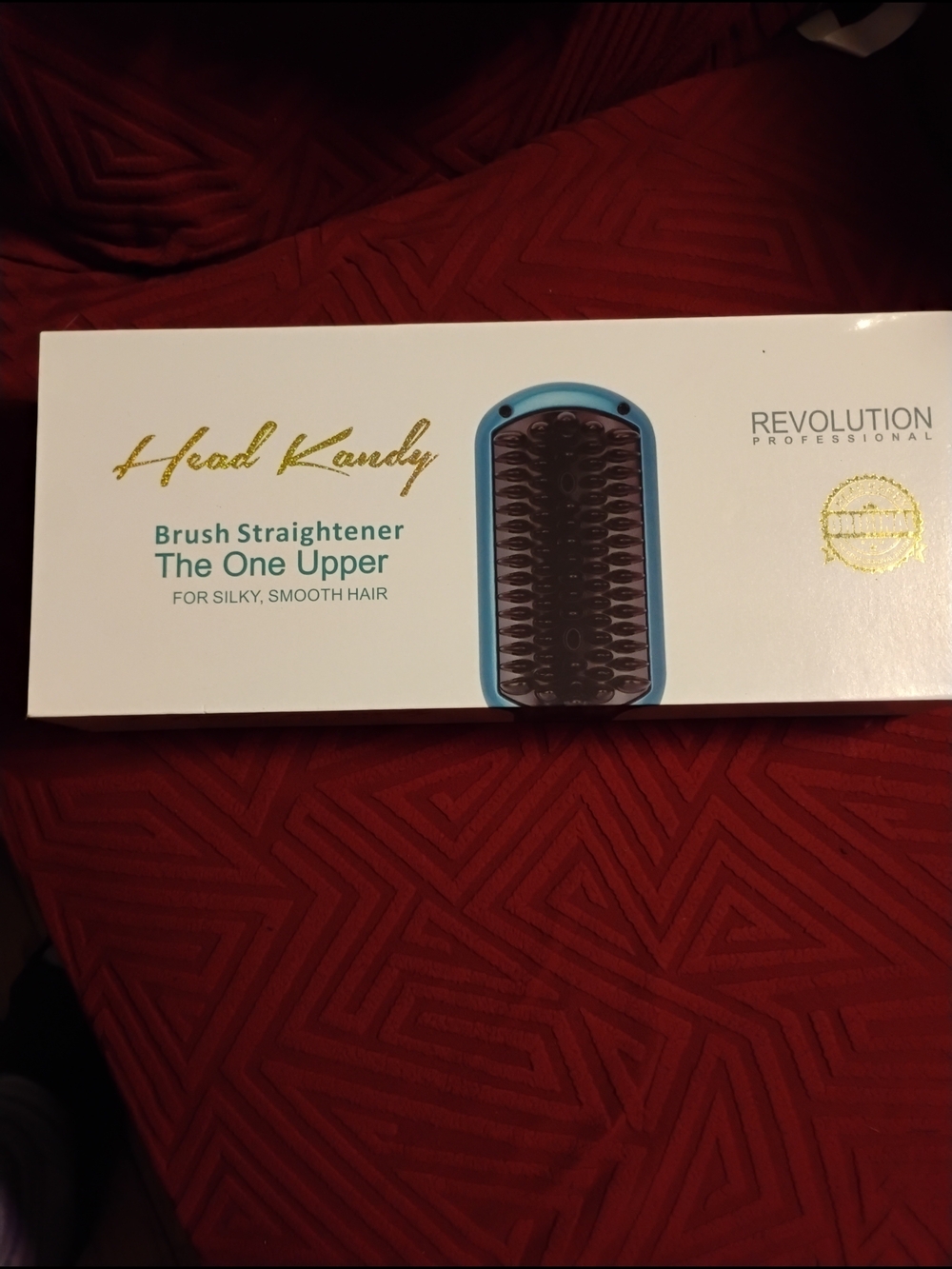 Head Kandy The One Upper Brush Straightener - Blue (Revolution Professional)